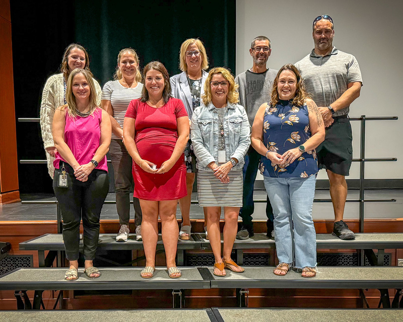 5 Year staff in photo