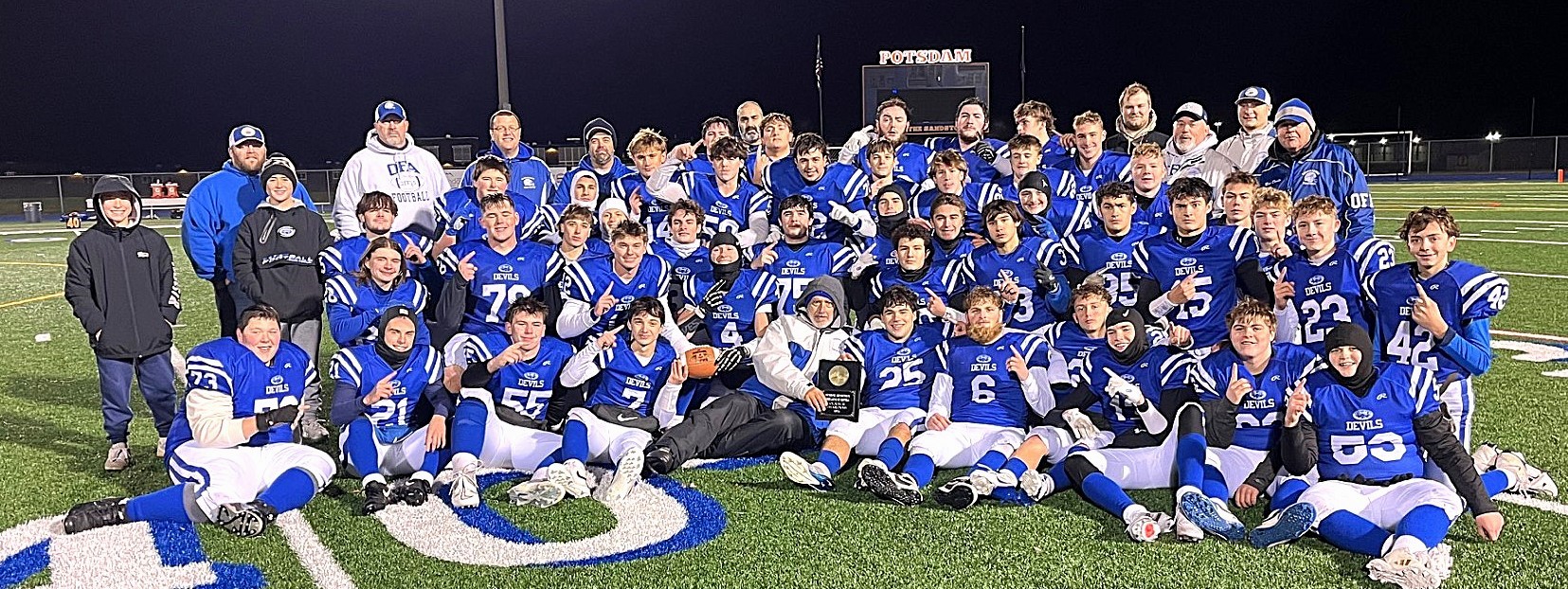 OFA football North Country Superbowl champions